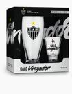 Kit 1 copo munich e 1 copo dose atlético mg - BRASFOOT