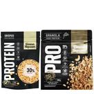 Kit 1 Crispies Vanilla 1 Pró Baunilha 180gr Crunchy Proteina Vegano Sem Glúten Sem Açúcar GranoSquare