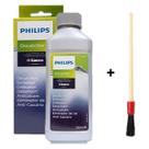 Kit 1 Descalcificante 250ml + 1 Pincel Limpeza Máquinas Saeco