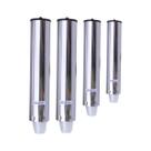 Kit 1 Dispenser Redondo 200ml Inox + 1 Dispenser Redondo 300ml Inox + 2 Dispensers Redondo 400ml Inox