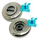 Kit 1 Dispositivo Aspiração E 4 Retorno Inox Pratic Sodramar