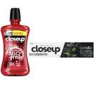 Kit 1 Enxaguante Bucal Closeup Red Hot Proteção 360 Fresh Zero Álcool Leve 500ml Pague 350ml