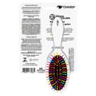 Kit 1 Escova para Cabelo Oval + 6 Canetas Hidrocor Condor
