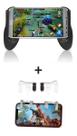 Kit 1 Gamepad Controle + 1 Par Gatilhos R1 L1 Celular Jogo