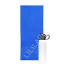 Kit 1 Garrafa Squeeze Inox 650ml Água + 1 Toalha Fitness 29x70cm 100% Algodão