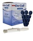 Kit 1 Lancetador e 100 Lancetas OnCall Medidor Glicose Medlevensohn