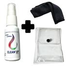 Kit 1 Limpa Lentes+1 Lenço Microfibra Mágica - Clean Up Kit 1 Limpa Lentes+1 Lenço Microfibra Mágica - Clean Up