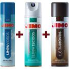 KIT 1 Limpa-Vidros Aerossol 400ml/380g + 1 Limpa Tecidos Aerossol 300ml/270g + 1 Lustra Móveis Aerossol 300ml/270g - JIM