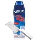 Kit 1 limpador limpa box sanilux 300ml + espatula transpasse