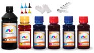 Kit 1 Litro De Tinta Compatível Para Para Epson L1800 T673