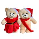 Kit 1 Mamãe Noel 1 Papai Noel Decorativo Natalino Enfeite 30cm Fofinho-314/315 Kit 1 Mamãe Noel 1 Papai Noel Decorativo Natalino Enfeite 30cm Fofinho-314/315