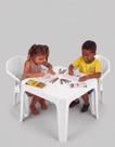 Kit 1 Mesa 2 Poltronas Diamond Kids Empilhável JR Plásticos Resistente Eventos Festas Confortável Kit 1 Mesa 2 Poltronas Diamond Kids Empilhável JR Plásticos Resistente Eventos Festas Confortável