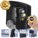 Kit 1 Motor PPA 1/4CV Dz Rio 4m Crem 2 Control Portão 400Kg