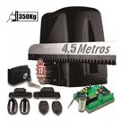 Kit 1 Motor Rossi Dz Atto Turbo 4,5m Crem 2 Control P/ Portão Deslizante 350kg 220v