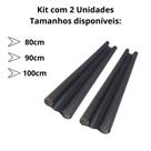 Kit 1 ou 2 Unidades de Veda Porta Ajustável Protetor Rolinho Impermeável 80cm 90cm 100cm Kit 1 ou 2 Unidades de Veda Porta Ajustável Protetor Rolinho Impermeável 80cm 90cm 100cm