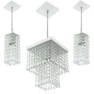 Kit 1 Pendente Marrycrilic + 2 Pendentes Clearcrilic Branco Kit 1 Pendente Marrycrilic + 2 Pendentes Clearcrilic Branco
