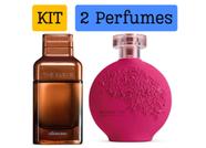 Kit 1 perfume The Blend + 1 Perfume Floratta Flores secretas - Mais vendido - o Boticário - Presente