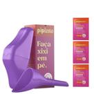 Kit: 1 Pipizito Reutilizável Escolher Cor + 3 Lenços Íntimo