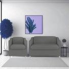 Kit 1 Poltrona + Namoradeira Bia Decorativa Reforçada Recepção Clínica Salão Sala de Estar Suede Kit 1 Poltrona + Namoradeira Bia Decorativa Reforçada Recepção Clínica Salão Sala de Estar Suede