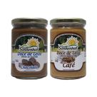 Kit 1 Pote Doce de Leite Cremoso com Chocolate 1 Doce Leite Pastoso com Café 420g Fazenda Sonnenhof