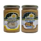 Kit 1 Pote Doce de Leite Cremoso com Nozes 1 Doce de Leite Talhado 420g Fazenda Sonnenhof