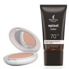 Kit 1 Protetor Solar Episol Color Tom 6 Negro FPS 70 40ml