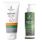 Kit 1 Protetor Solar Episol Sec OC com Cor Pele Oleosa Claro FPS 60 60ml