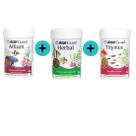 Kit 1 Ração Guard Thymus 20g + 1 Ração Guard Allium 20g + 1 Ração Guard Herbal 20g - Alcon