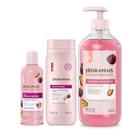 Kit 1 Sabonete Ameixa Negra 500ml 1 Loção Ameixa Negra 200ml 1 Óleo Ameixa Negra Hidramais 120ml