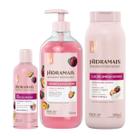 Kit 1 Sabonete Ameixa Negra 500ml 1 Loção Ameixa Negra 500ml 1 Óleo Ameixa Negra 120ml Hidramais