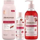 Kit 1 Sabonete Cereja e avelã 500ml 1 Loção Creme Cereja e avelã 500ml 1 Óleo Cereja e avelã 120ml