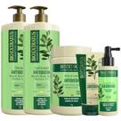 kit 1 Shamp 1 Cond 1 Banho creme 1 Litro 1 Tonico 1 Finalizador Jaborandi