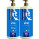 Kit 1 Shampoo 1 Condicionador NEUTRO 1L Bio Extratus
