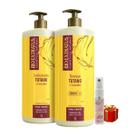Kit 1 Shampoo 1 Condicionador Tutano 1L + Presente Lourre 15 ml Bio Extratus