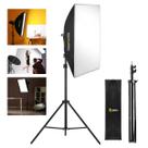 Kit 1 Softbox 50x70 TUDOPRAFOTO Bivolt Tripé