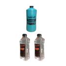 Kit 1 Solução de Ácido para Bateria mais 2 Agua Desmineralizada Kit 1 Solução de Ácido para Bateria mais 2 Agua Desmineralizada