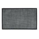 Kit 1 Tapete Pratik 45x120 e 1 Tapete Pratik 45x75 Preto - Jolitex