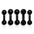 Kit 1 un halteres 2, 4, 6, 8, 10 kg bola emborrachada para treino academia musculacao profissional alta durabilidade ergonomico kit completo funcional Kit 1 un halteres 2, 4, 6, 8, 10 kg bola emborrachada para treino academia musculacao profissional alta durabilidade ergonomico kit completo funcional