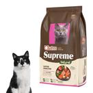 Kit 1 Unidade Da Ração Quatree Supreme Ração Para Gatos Adultos de Salmão 1KG