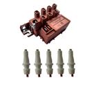 Kit 1 Usina De Ignição e 5 Eletrodos Fogões Dako Ge Kit 1 Usina De Ignição e 5 Eletrodos Fogões Dako Ge