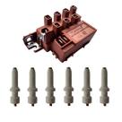 Kit 1 Usina Ignição e 6 Eletrodos Fogões Brastemp Quality Kit 1 Usina Ignição e 6 Eletrodos Fogões Brastemp Quality