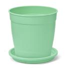 Kit 1 Vasos + 1 Pratos Jardim 1,7 Litros Verde Nutriplan Kit 1 Vasos + 1 Pratos Jardim 1,7 Litros Verde Nutriplan