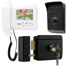 Kit 1 Vídeo Porteiro Interfone IVR 1010 + 1 Fechadura FX500 INTELBRAS IVR1010 FX 500 Kit 1 Vídeo Porteiro Interfone IVR 1010 + 1 Fechadura FX500 INTELBRAS IVR1010 FX 500