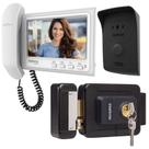 Kit 1 Vídeo Porteiro Interfone IVR 1070 HS + 1 Fechadura FX1500 INTELBRAS IVR1070 HS FX 1500
