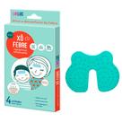 Kit 1 Xô Febre Compressa Adesiva Refrescante LikLuc com 4 Unidades