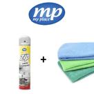 Kit 1 Zip Limpa Estofados e 3 Panos Microfibras Sortidos