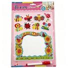 Kit 10 a 25 Adesivo Lousa Desenho Mágico Infantil Frutas Carros Animais com Caneta e Apagador