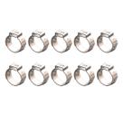 Kit 10 Abraçadeira Aperto Radial 16x18,5 Fita 7mm Suprens