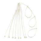 Kit 10 Abraçadeira Plástica Nylon Bca 200,0 x 4,8mm x 100 pç