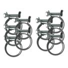 Kit 10 Abraçadeiras Mangote 54 X 62 Mm Esp. 32 Mm Fixação Londribor